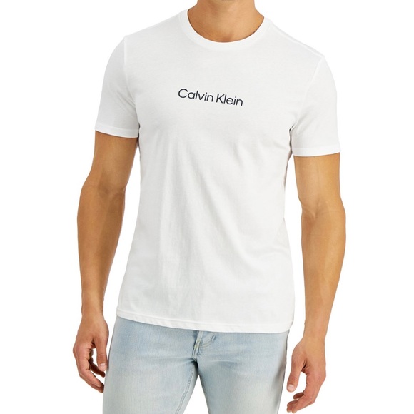 Calvin Klein logo Graphic T shirt - Picture 1 of 6